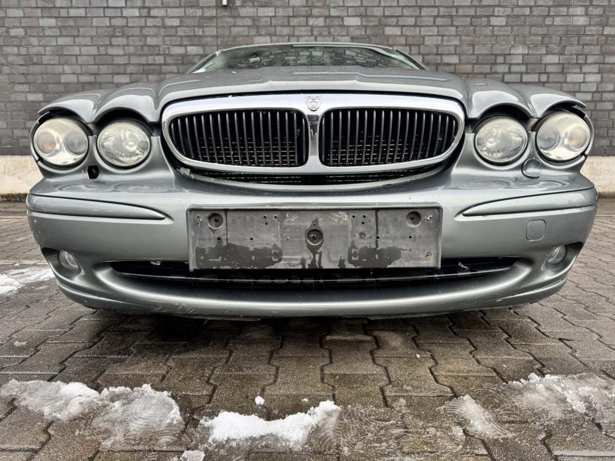 Jaguar X-Type original Sto&szlig;stange Stossf&auml;nger vorn LHK Quartzgrau Bj.2006